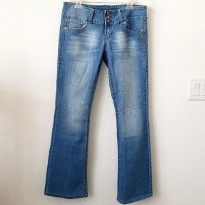 YMI Lightwash denim jeans.  Size 11